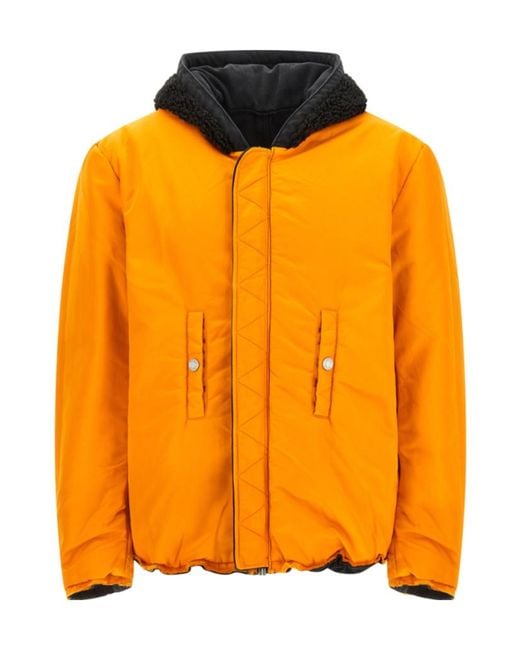 Purple Brand Black Alpha Industries X Reversible Bomber Jacket for men