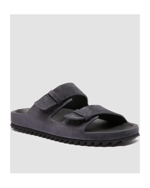 Officine Creative Black Agorà Slides for men