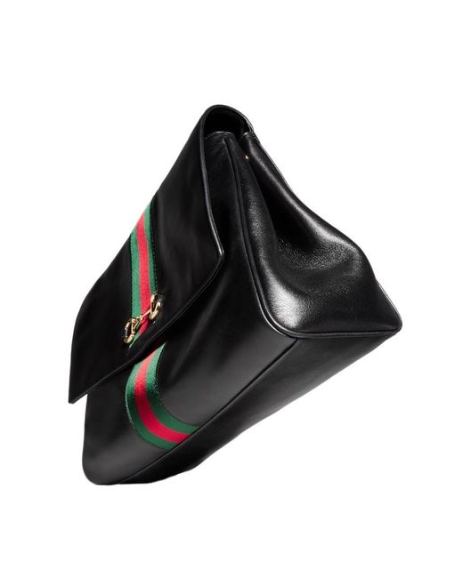 Gucci Black Paparazzo Large Top Handle Bag