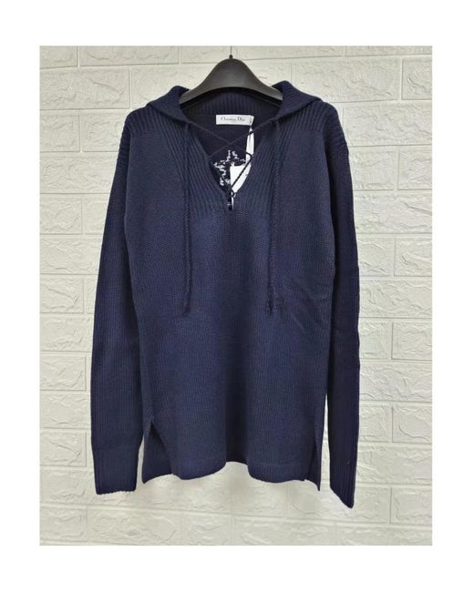 Dior Blue Logo Sweater