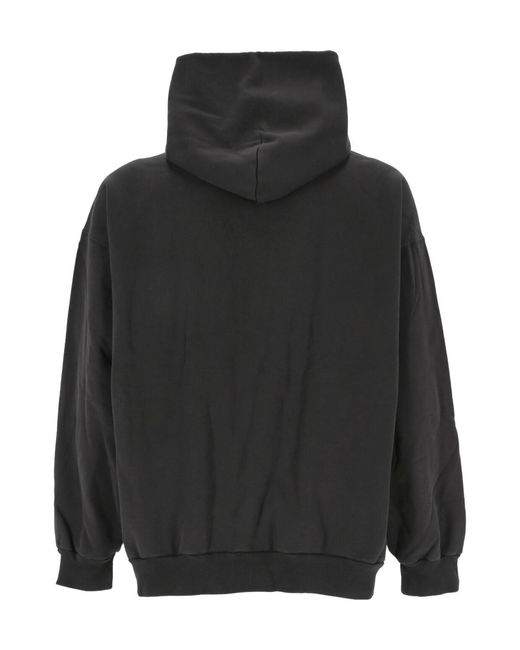 Balenciaga Black Logo Hoodies 767877Tqvi71569 for men