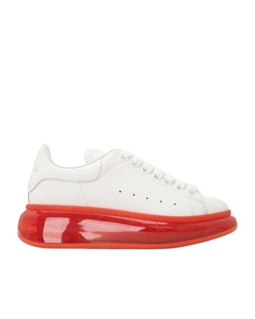 McQueen Red Oversized Low-Top Sneakers