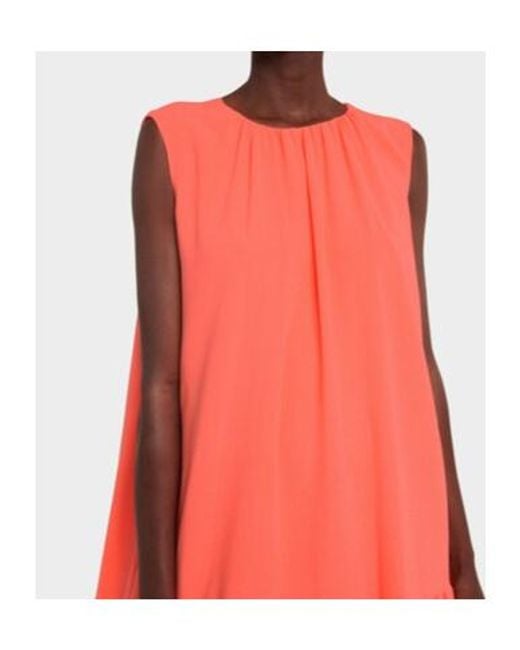 Roksanda Red Fuerza Crepe Mini Dress