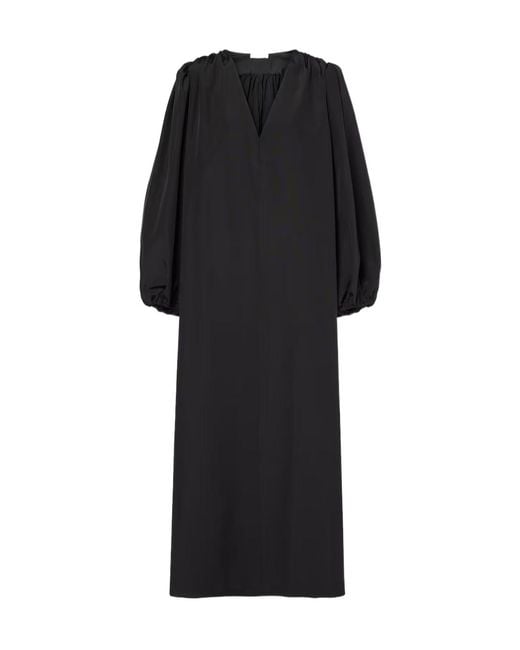 The Row Black Beauvoir Dress