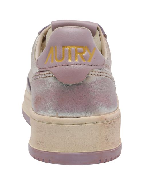 Autry Multicolor Medalist Low Super Vintage Sneakers