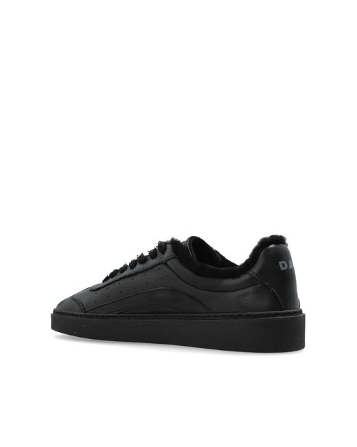 DSquared² Black Lace Up Rider Sports Shoes for men
