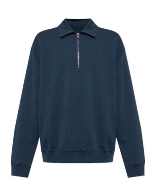 Zadig & Voltaire Blue Long-Sleeved Sweatshirt for men