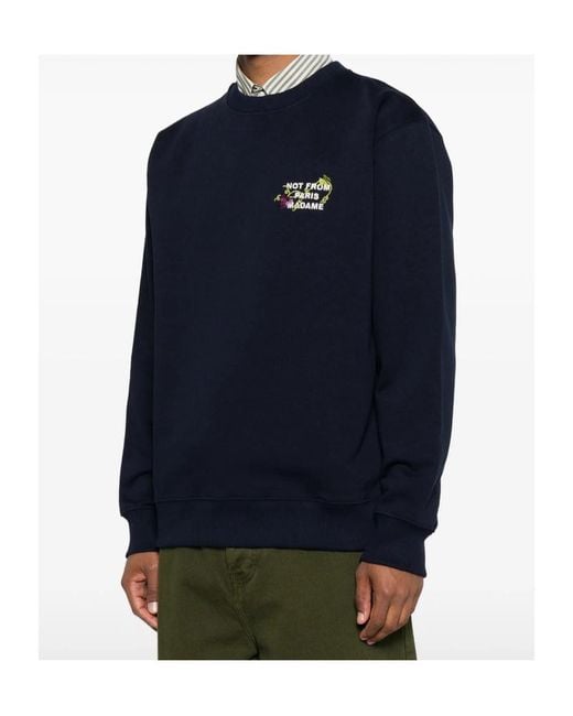 Drole de Monsieur Blue Sweater for men