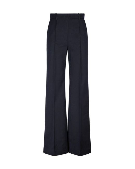 A.P.C. Blue Straight-Leg Tailored Pants