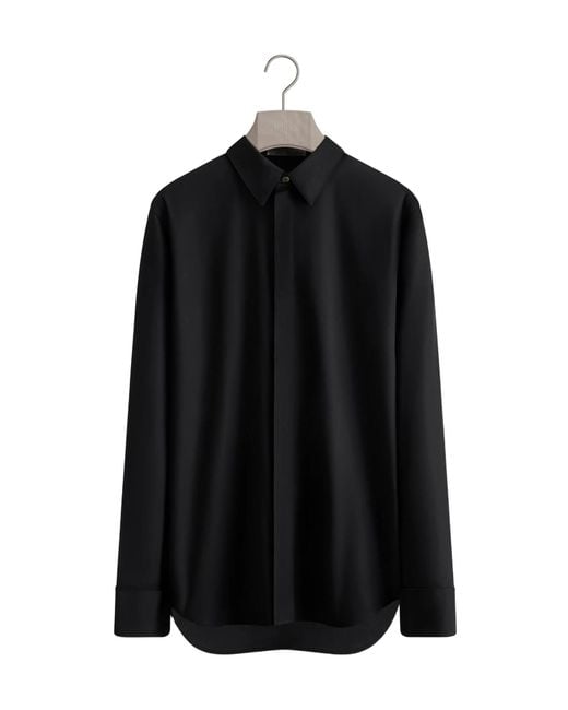 Dior Black Shirt With French Cuffs for men