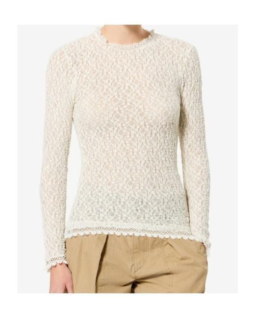 Isabel Marant White Brany Top