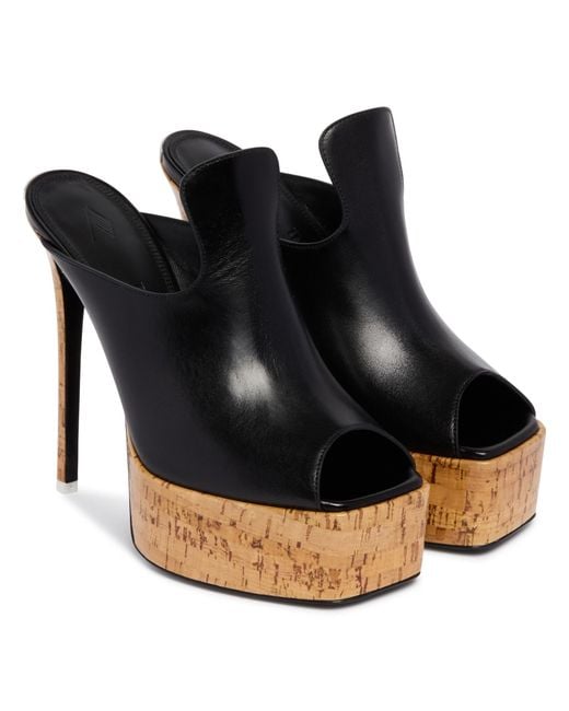The Attico Black The Square Open Toe Heeled Sandals