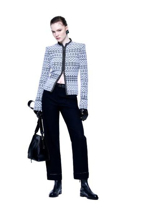 Giorgio Armani Gray Logo Casual Jacket