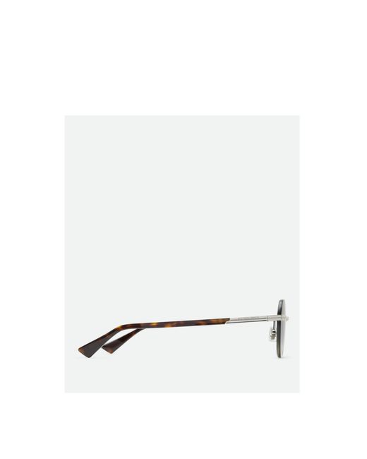 Bottega Veneta Green Glaze Rimless Sunglasses
