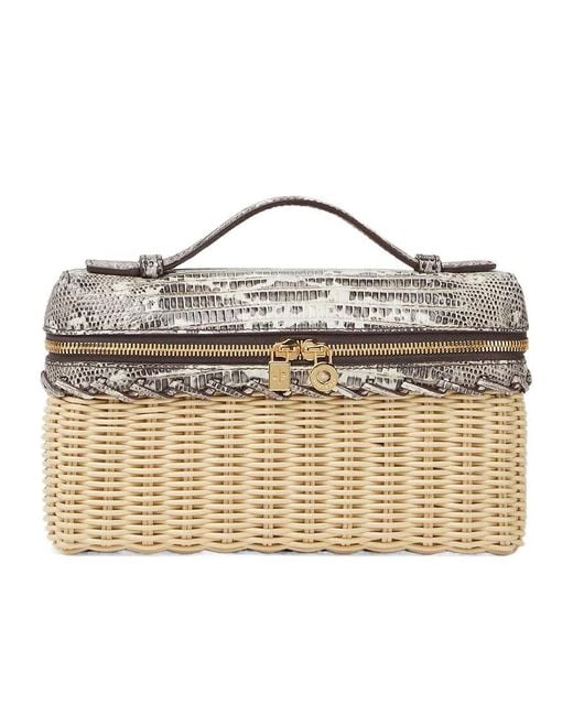 Loro Piana Metallic Extra Pocket L19 Shoulder Bag