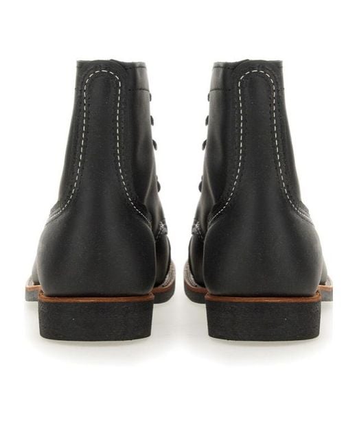 Red Wing Black Iron Ranger Lace-Up Boots for men