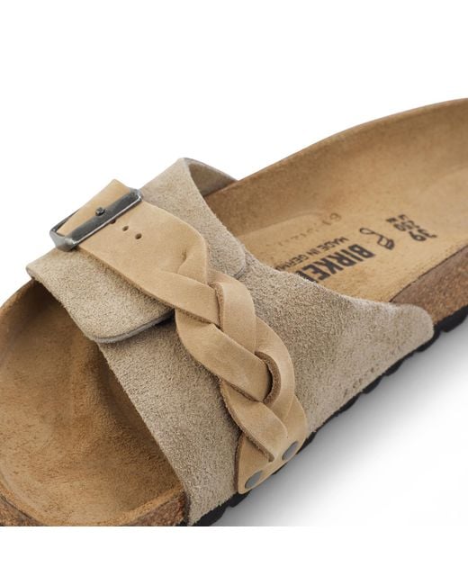 Birkenstock Brown Solid Color Flat Shoes