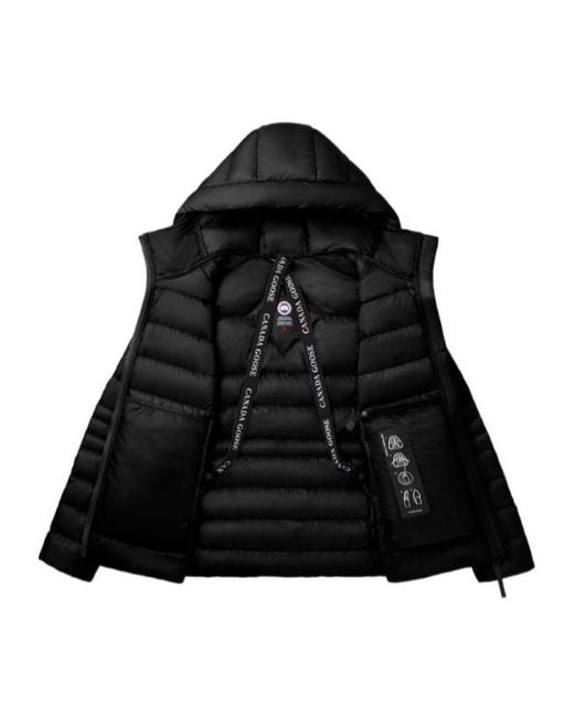 Canada Goose Black Cypress Padded Hooded Jacket