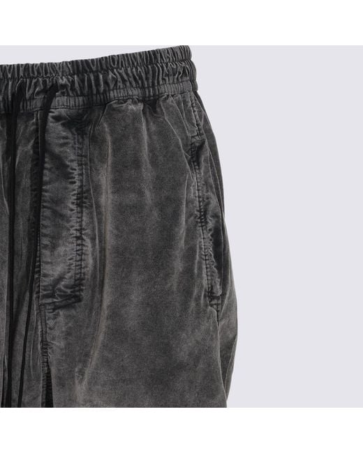 Thom Krom Gray Relaxed Drawstring Pants for men