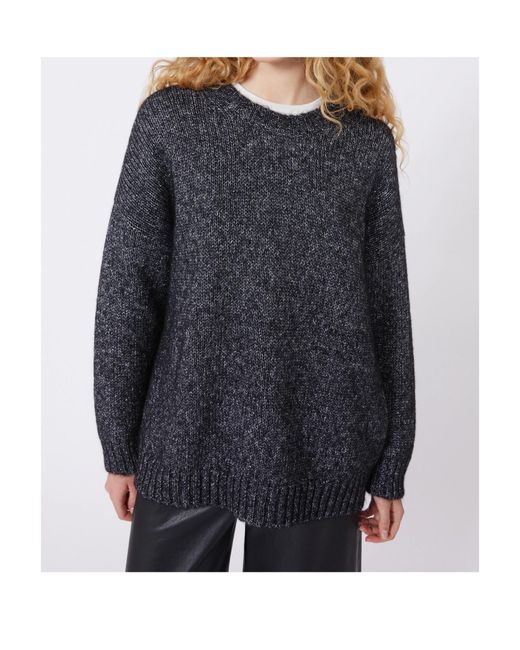 Weekend by Maxmara Black Wkdfuretto Oversized Knitted Jumper