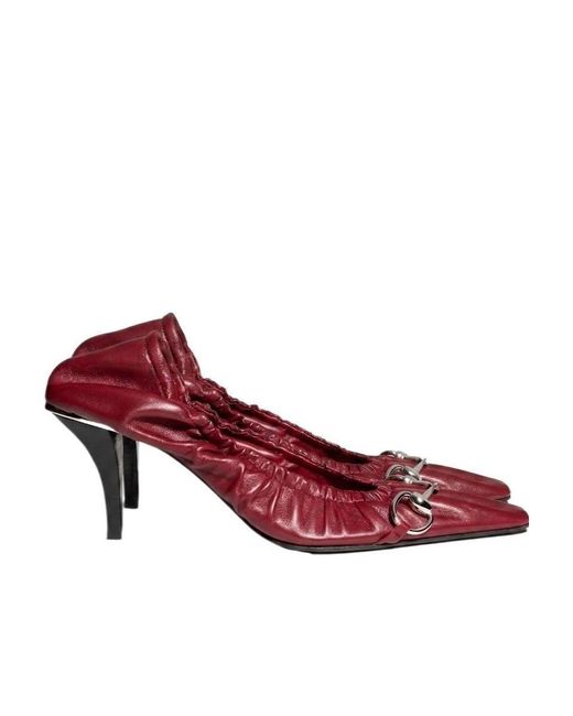 Gucci Pink Vittoria Pump With Elastic