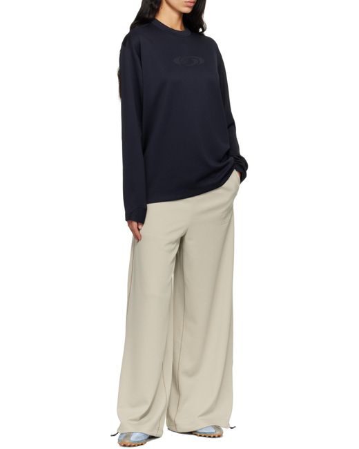 MM6 MAISON MARGIELA X SALOMON Blue Mm6 Maison Margiela Salomon Long-Sleeve Top