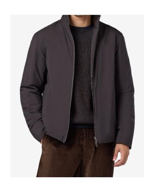 Sease Black Insulated Ultra-Lightweight Microfiber Jacket for men