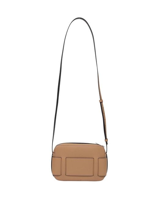 ARMANI EXCHANGE White Zippered Shoulder Bag