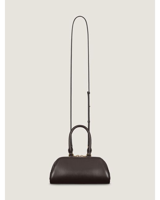Givenchy Brown Antigona Cube East-West Mini Top Handle Bag