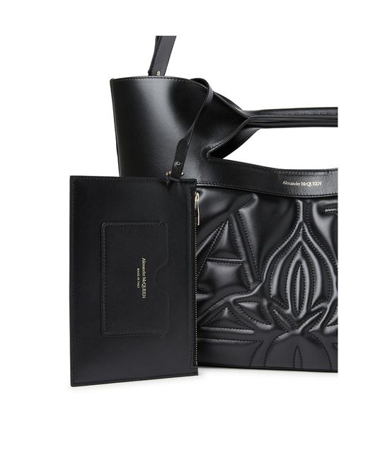 McQueen White The Bow Small Shoulder Bag