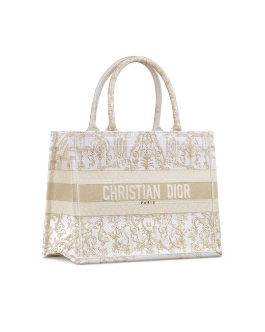 Dior Natural Medium Book Tote