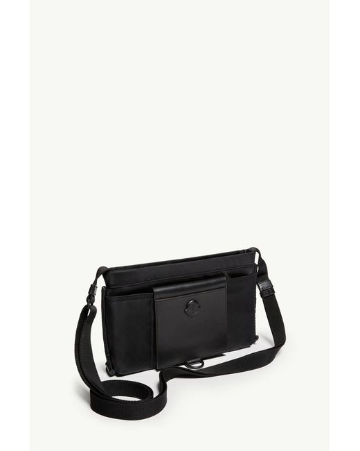 Moncler Black Kenton Drill Crossbody Bag for men
