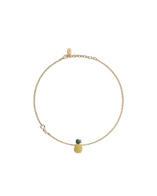 Dior Metallic Sparkling Fruit Necklace