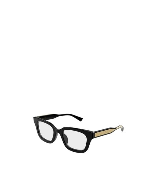 Gucci White Eyewear Sqaure Frame Glasses