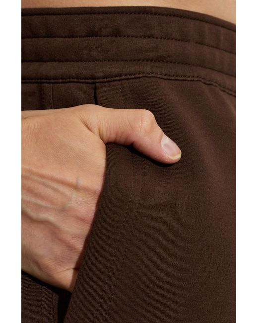 Givenchy Brown Elastic Waist Sports Pants for men
