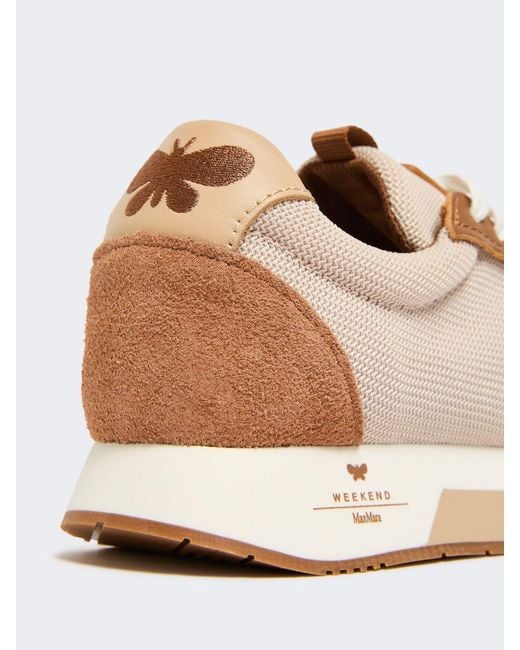 Weekend by Maxmara Pink Low-Top Sneakers
