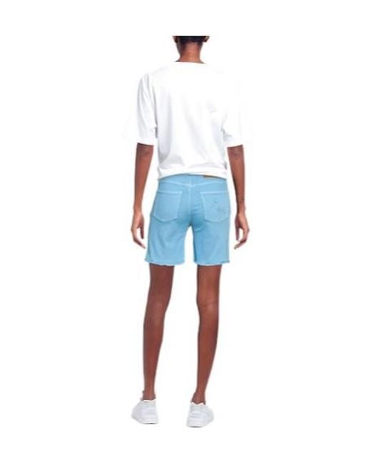 Marni Blue Denim Shorts