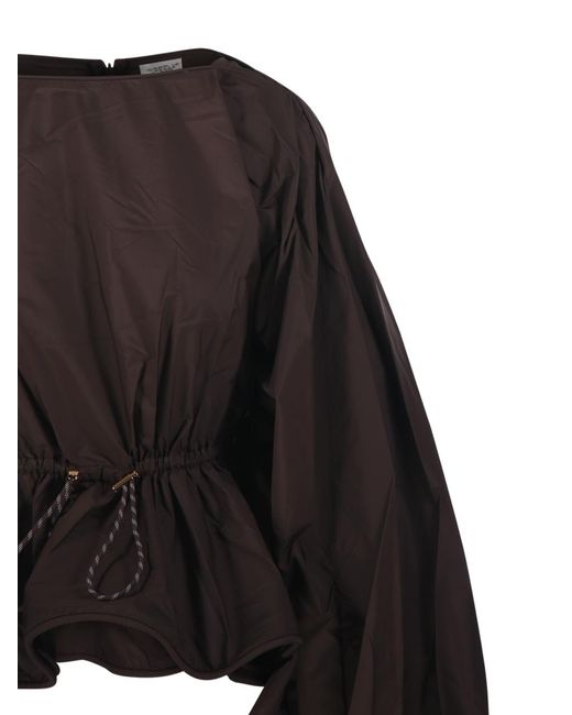 Zimmermann Black Alchemy Peplum Top