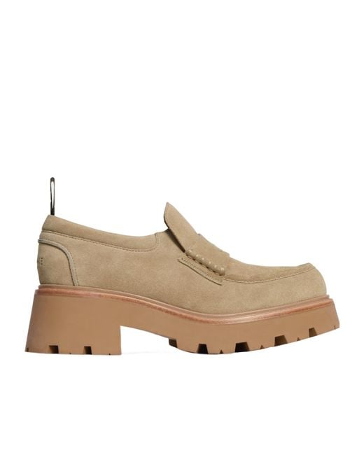 Céline Natural Triomphe Loafers