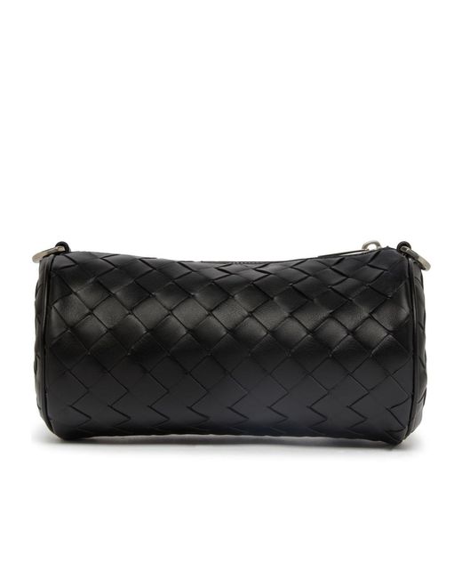Bottega Veneta Black Zippered Shoulder Bag for men