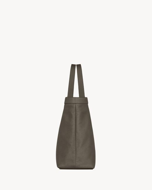 Saint Laurent Gray Y Giant Tote for men