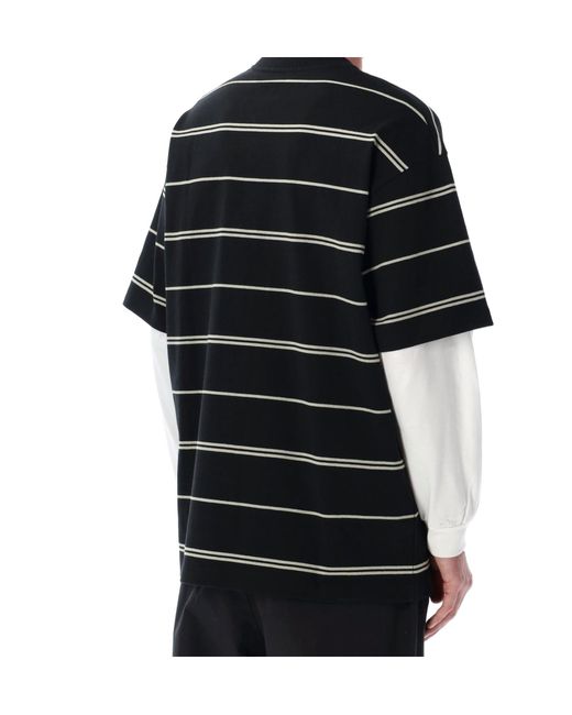 Comme des Garçons Black Layered T-Shirt for men