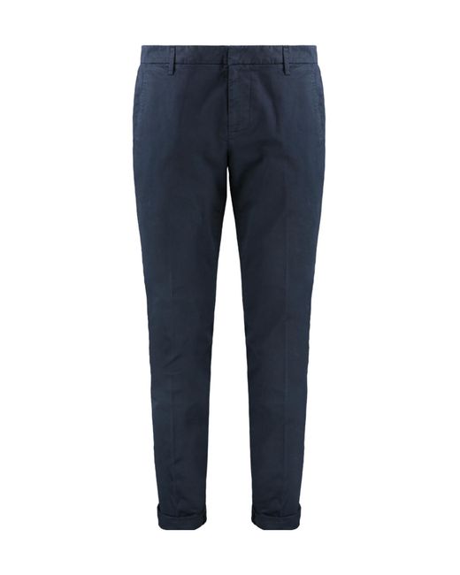 Dondup Blue Gaubert Tailored Trousers for men