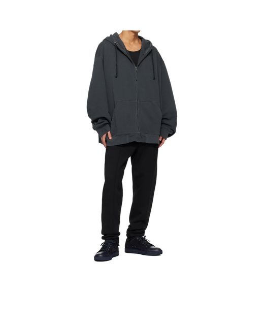 Lanvin Blue Dbb1 Leather And Suede Sneakers for men