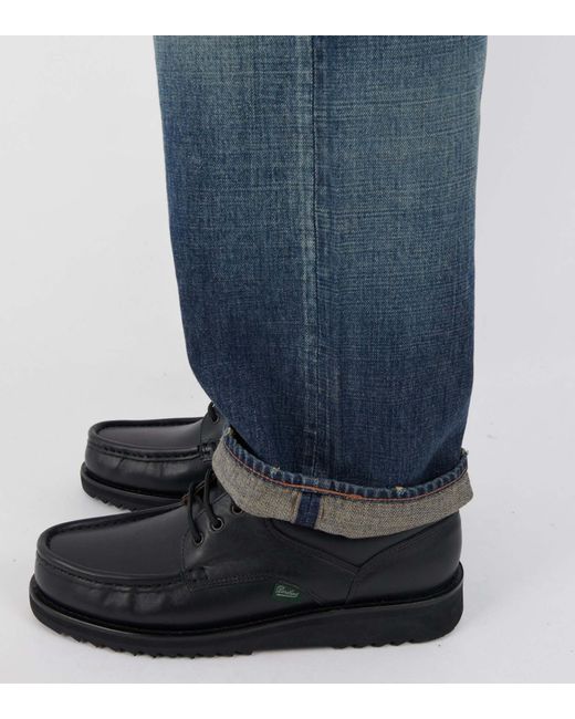 Nanamica Blue Selvedge Denim Pants for men