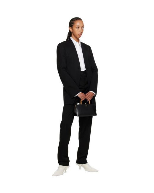 Jil Sander Black Trousers