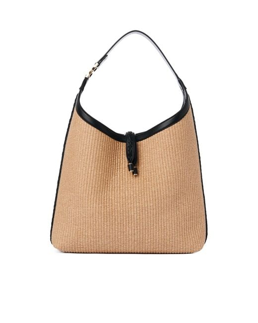Chloé Natural Chloé Marcie Tassel Detailed Tote Bag
