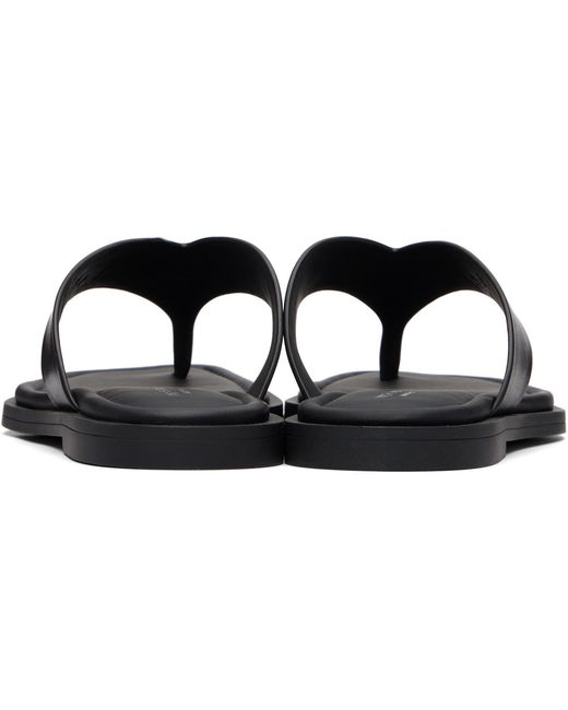 Rag & Bone Black Gracie Flip-Flops