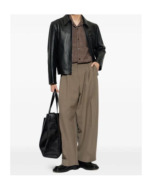 Studio Nicholson Multicolor Casual Pants With Belt Loops for men
