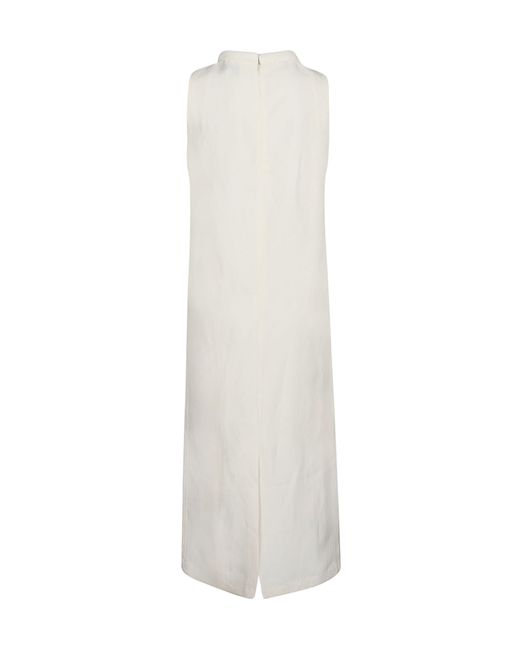 Loulou de Saison White Sleeveless Dress